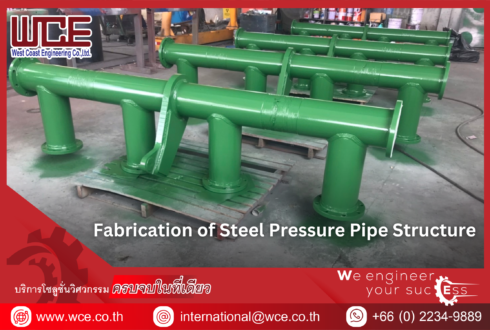 Fabrication of Steel Pressure Pipe Structure