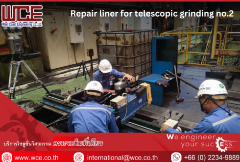 Repair liner for telescopic grinding no.2